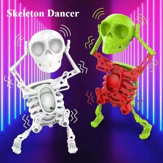 3D Skeleton Spooky Dancing  Cartoon Reduce Pressure-  Funny Gift